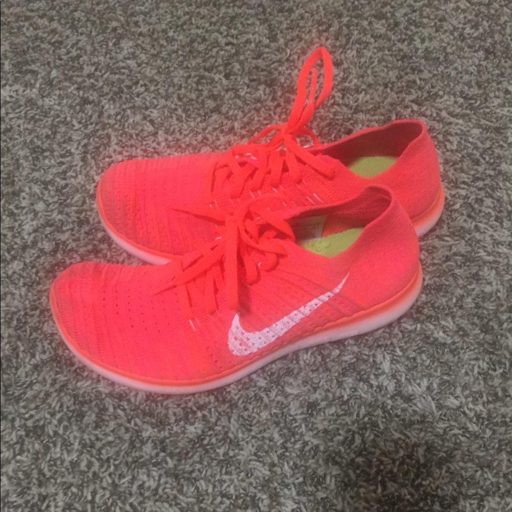 Florescent orange Women’s Nike shoes